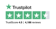 Trustpilot 4,5/5 sur 4000 avis